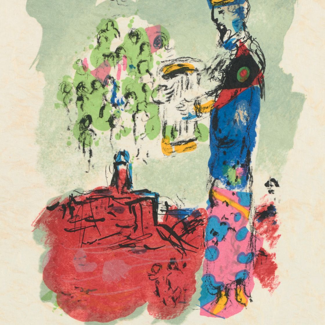 Marc Chagall — Тур де Давид