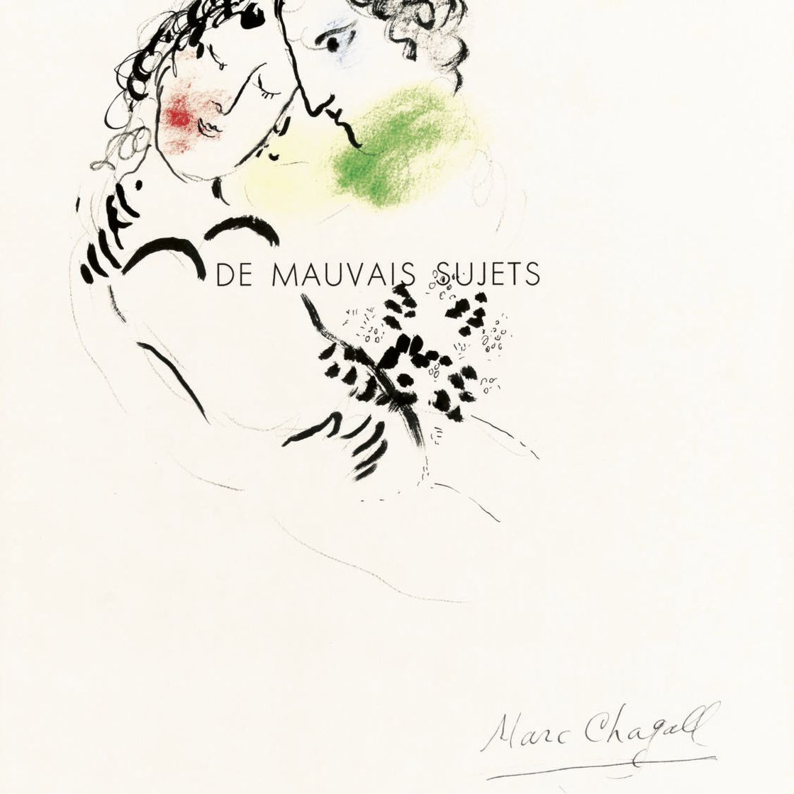 Marc Chagall — Жан-Поль Хан, "Моветон суджетов", "Библиофилы Французского союза", Париж, 1958 (С. 35 книг)