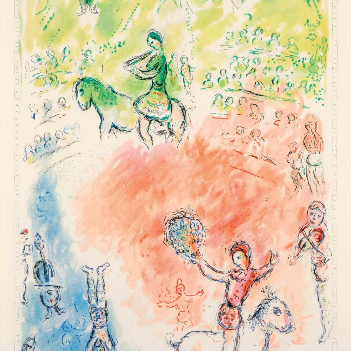 Marc Chagall — Парад в Лос-Анджелесе
