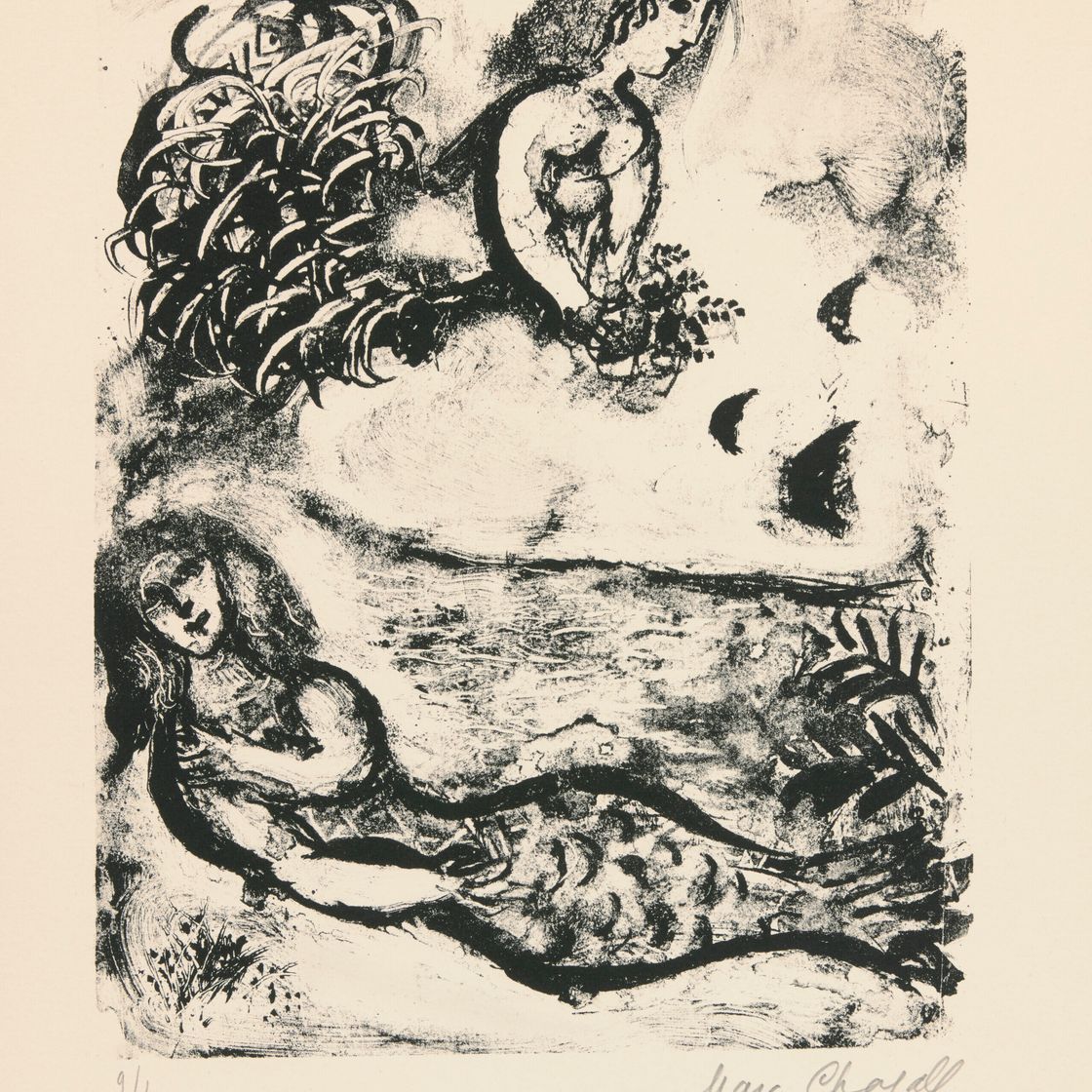 Marc Chagall — Два Сирена