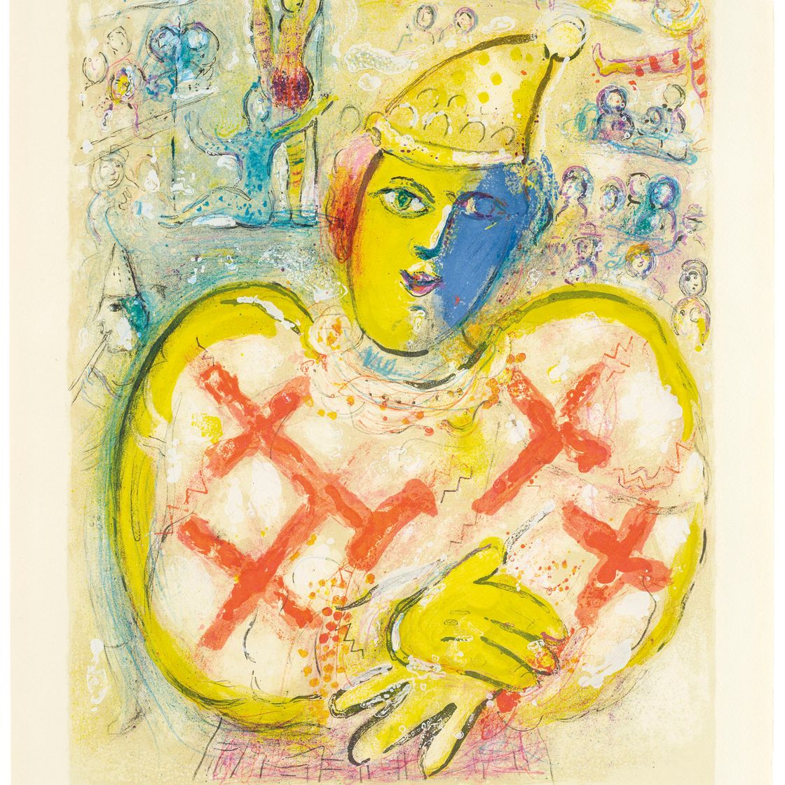 Marc Chagall — Le Cirque : одна тарелка