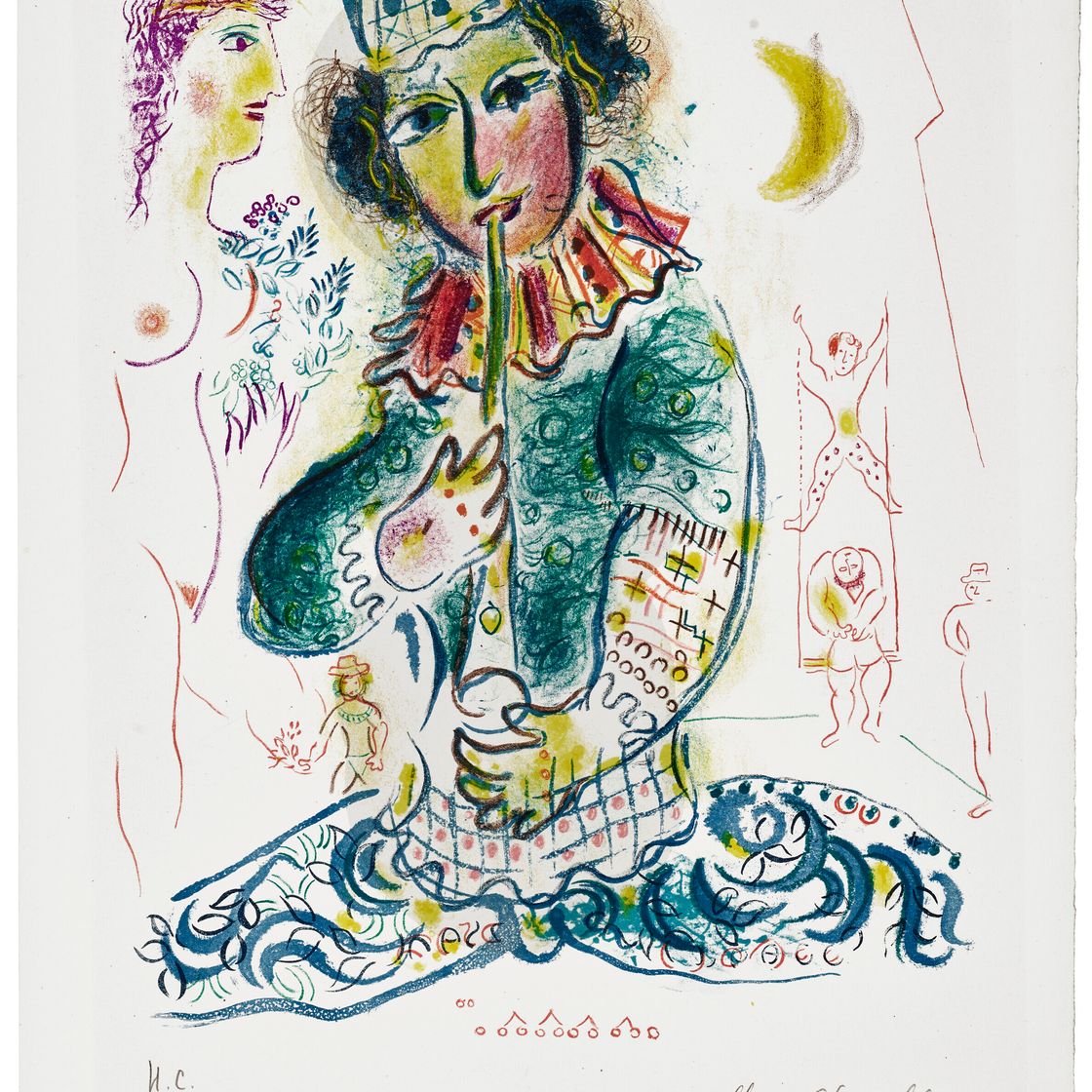 Marc Chagall — Le Cirque : один принт, изображение 1