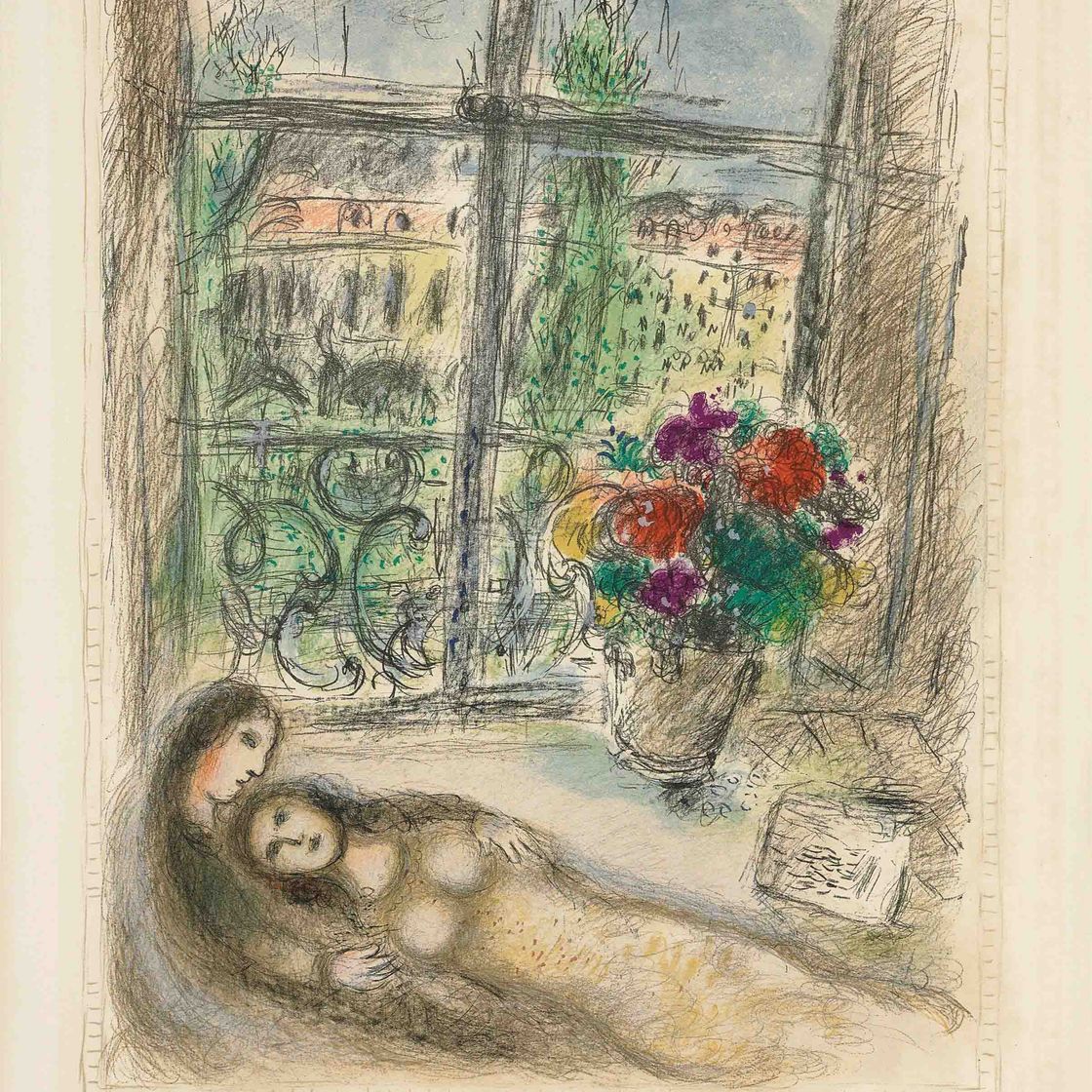 Marc Chagall — Набережная Селестин (M. 739)