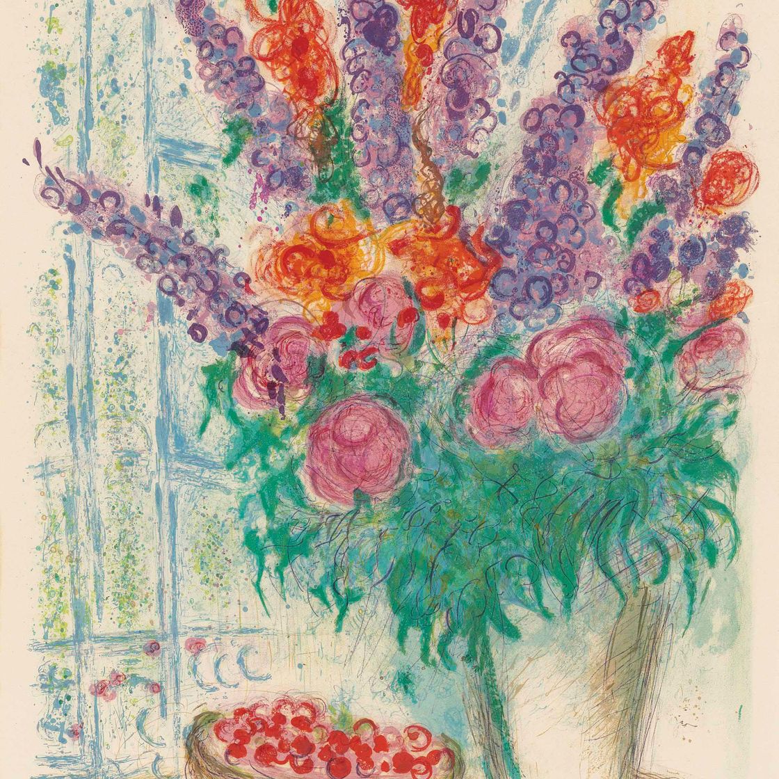Marc Chagall — Большой букет "Ла Гранд"