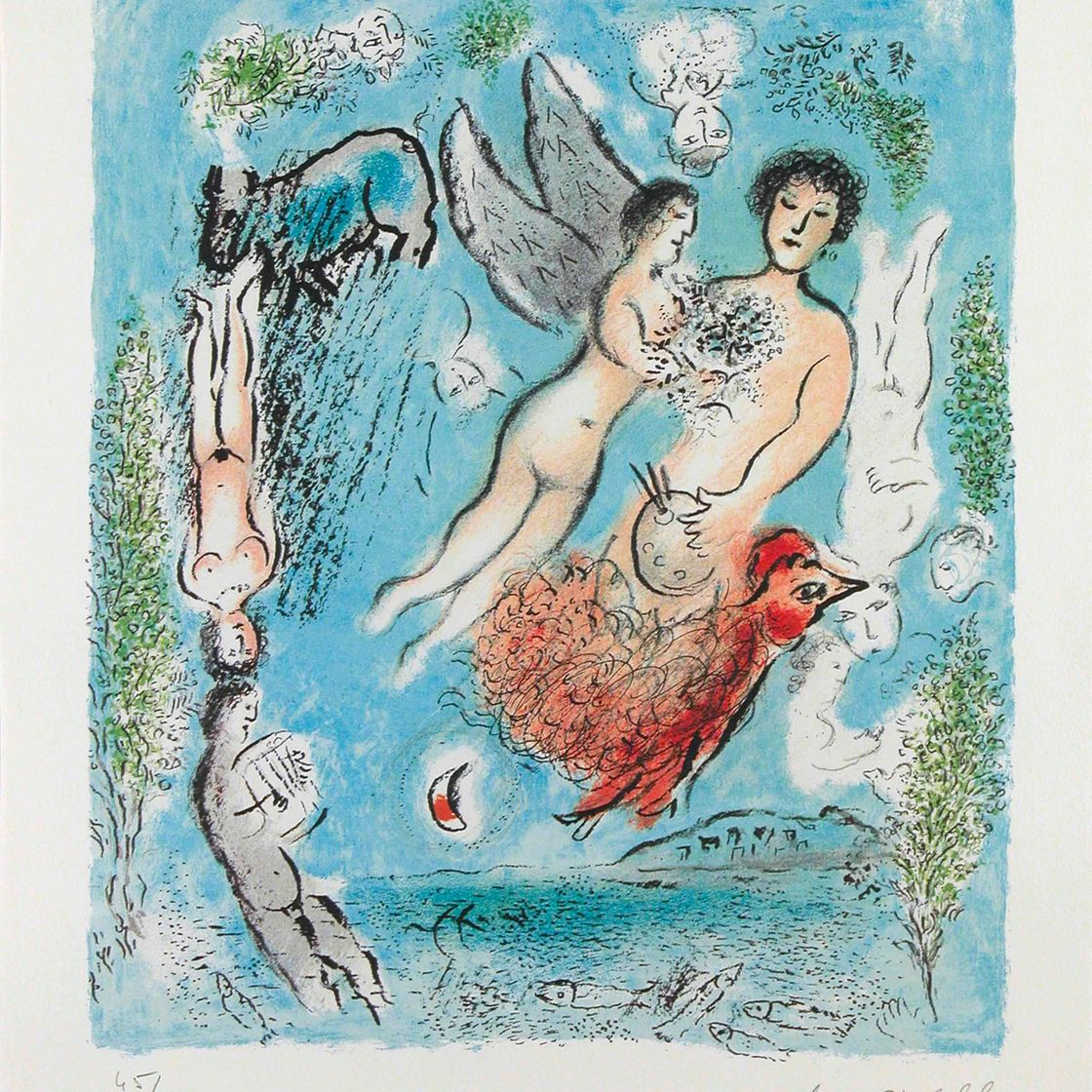 Marc Chagall — Иль-де-Порос
