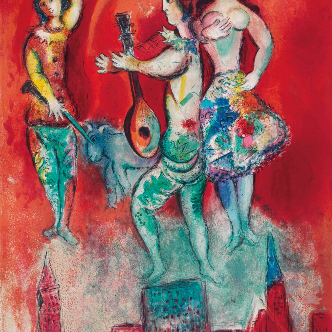 Marc Chagall — Кармен