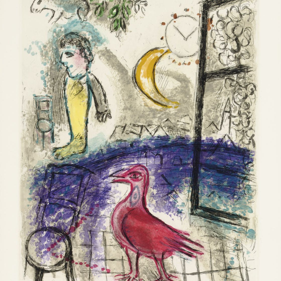 Marc Chagall — Жан Полан, "О моветоне современников", "Библиофилы Французского союза", Париж, 1958 (С. 35 книг)