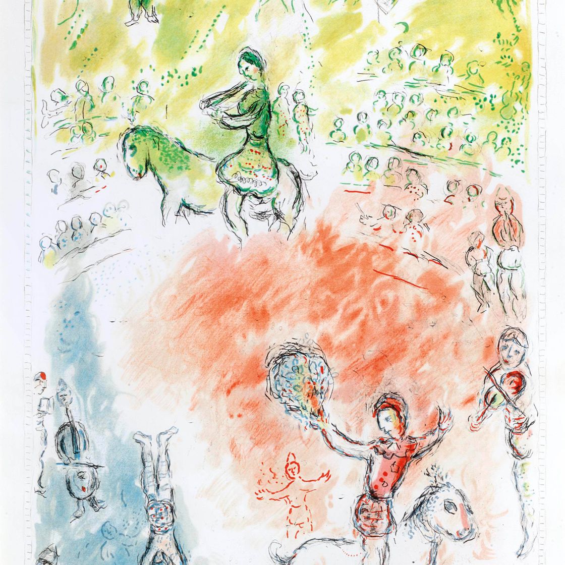 Marc Chagall — Ла Парад (M. 981)