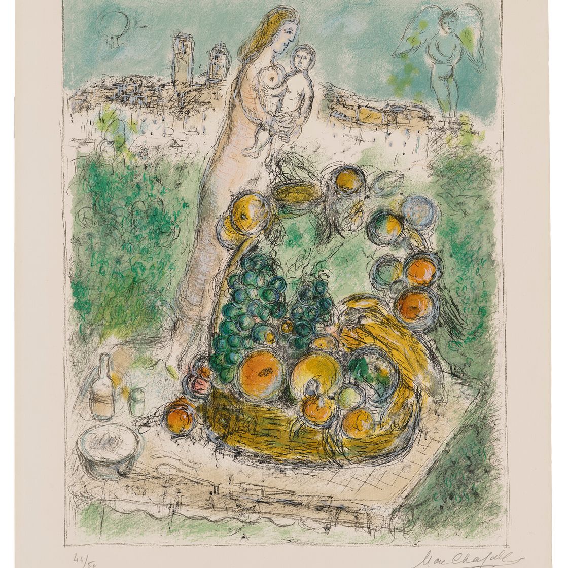 Marc Chagall — Ла Гранд Корбейль
