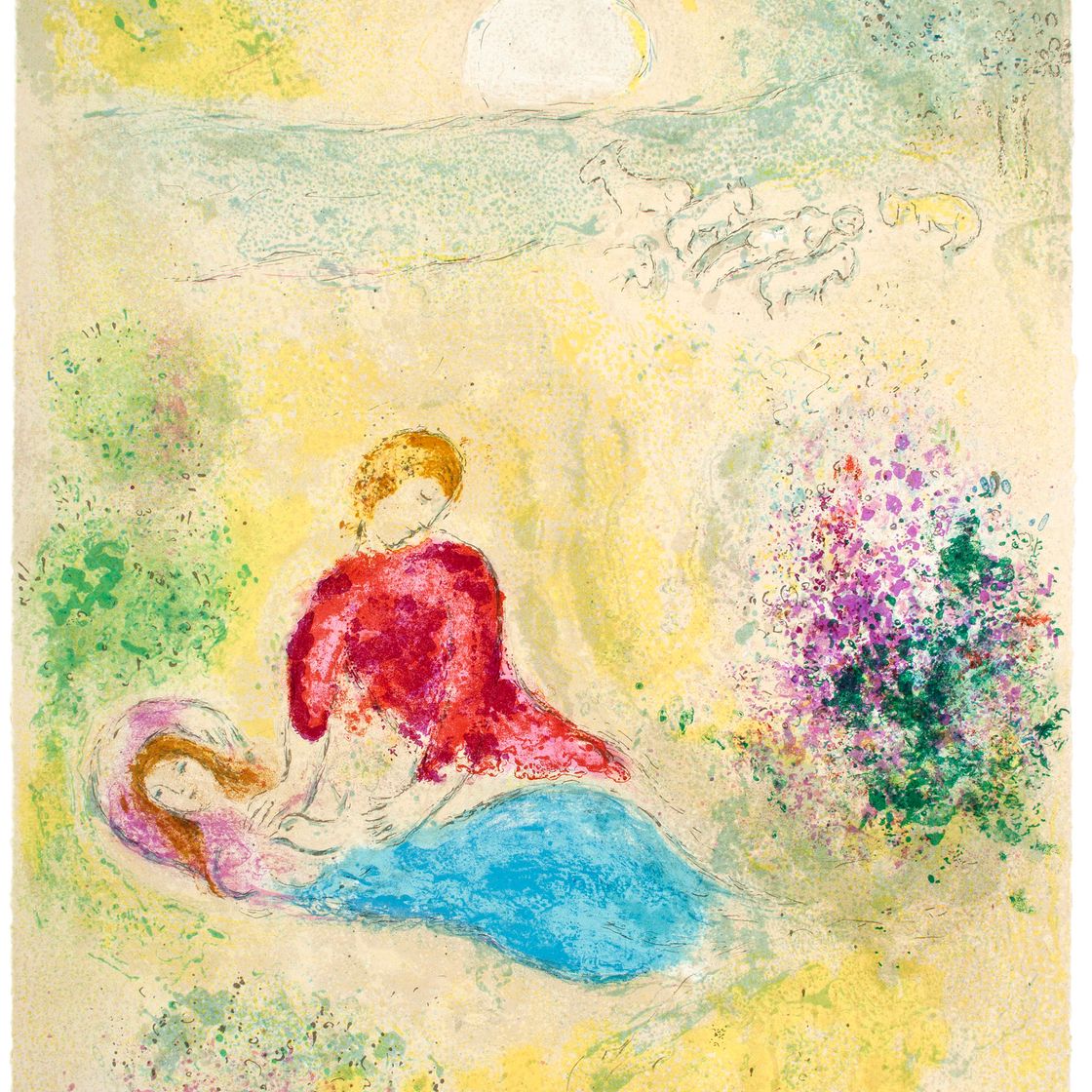 Marc Chagall — Арондель из "Дафниса и Хлои"