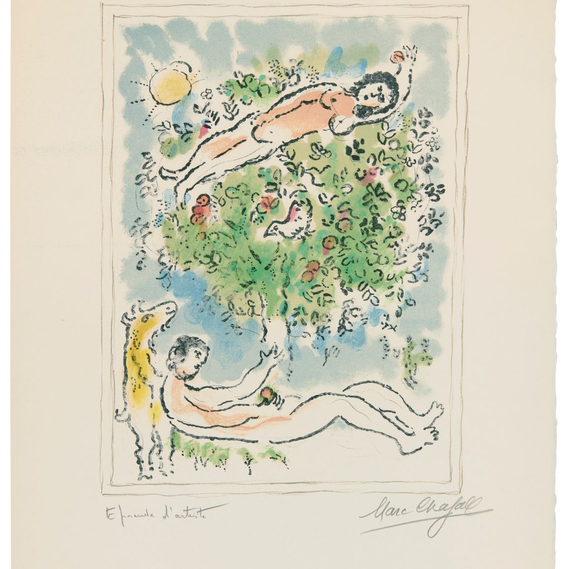 Marc Chagall — Цветок дерева II