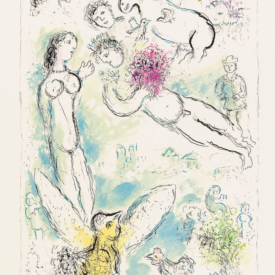 Marc Chagall — Волшебная энергия (M. 980)