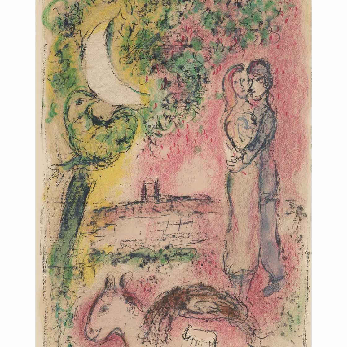 Marc Chagall — Аврора в Сен-Поле