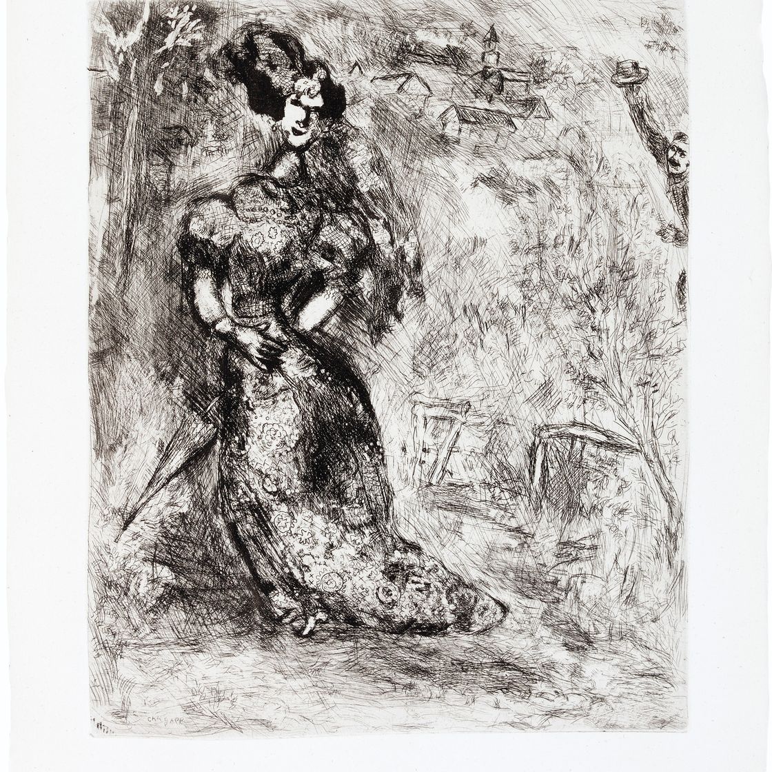 Marc Chagall — Жан де Лафонтен, "Басни", Париж, издательство "Tériade Editeur", 1952, изображение 7