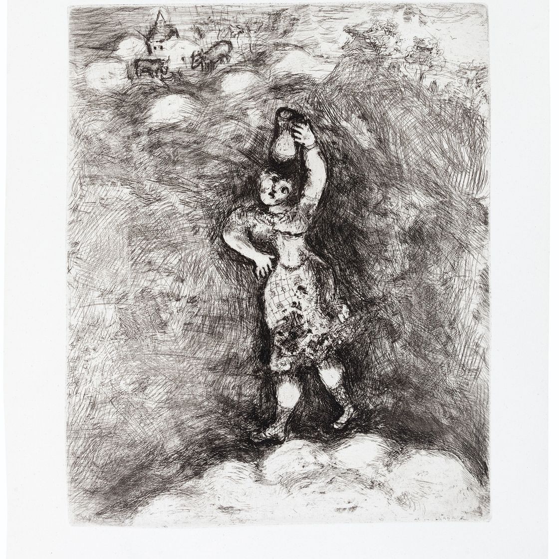 Marc Chagall — Жан де Лафонтен, "Басни", Париж, издательство "Tériade Editeur", 1952, изображение 8