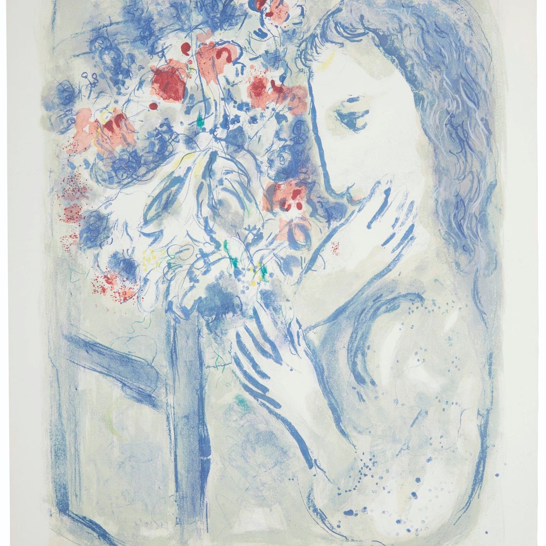 Marc Chagall — Женская прелесть из-за окна