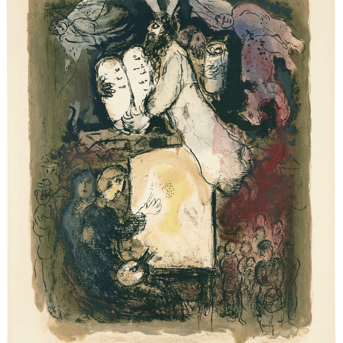 Marc Chagall — Сон о любви