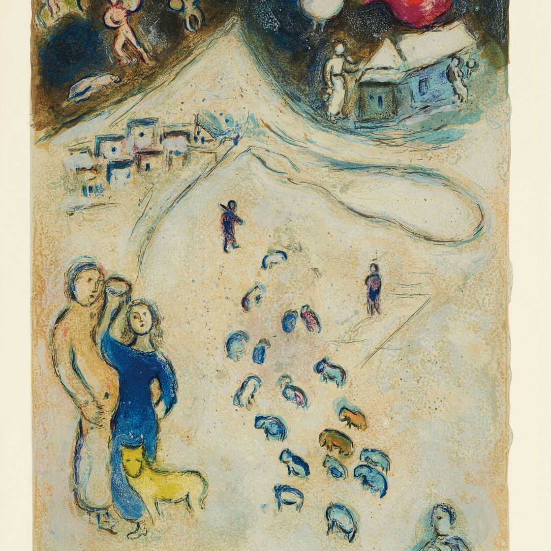 Marc Chagall — "Жизнь" из "Дафниса и Хлои"