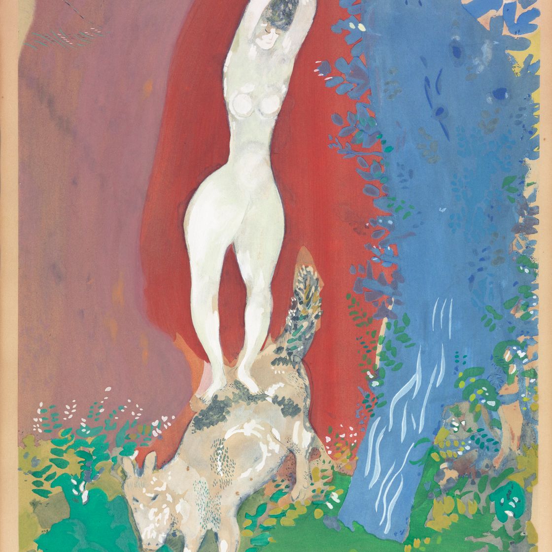 Marc Chagall — Море ангелов с букетом роз (Шарль Сорлье, 30), изображение 2