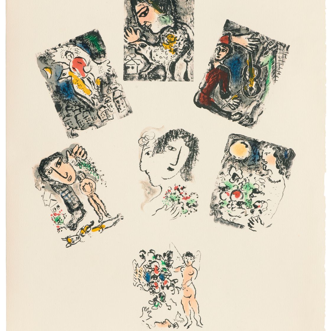 Marc Chagall — Милая Анни
