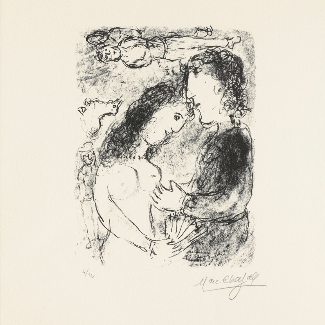 Marc Chagall — Чувство любви