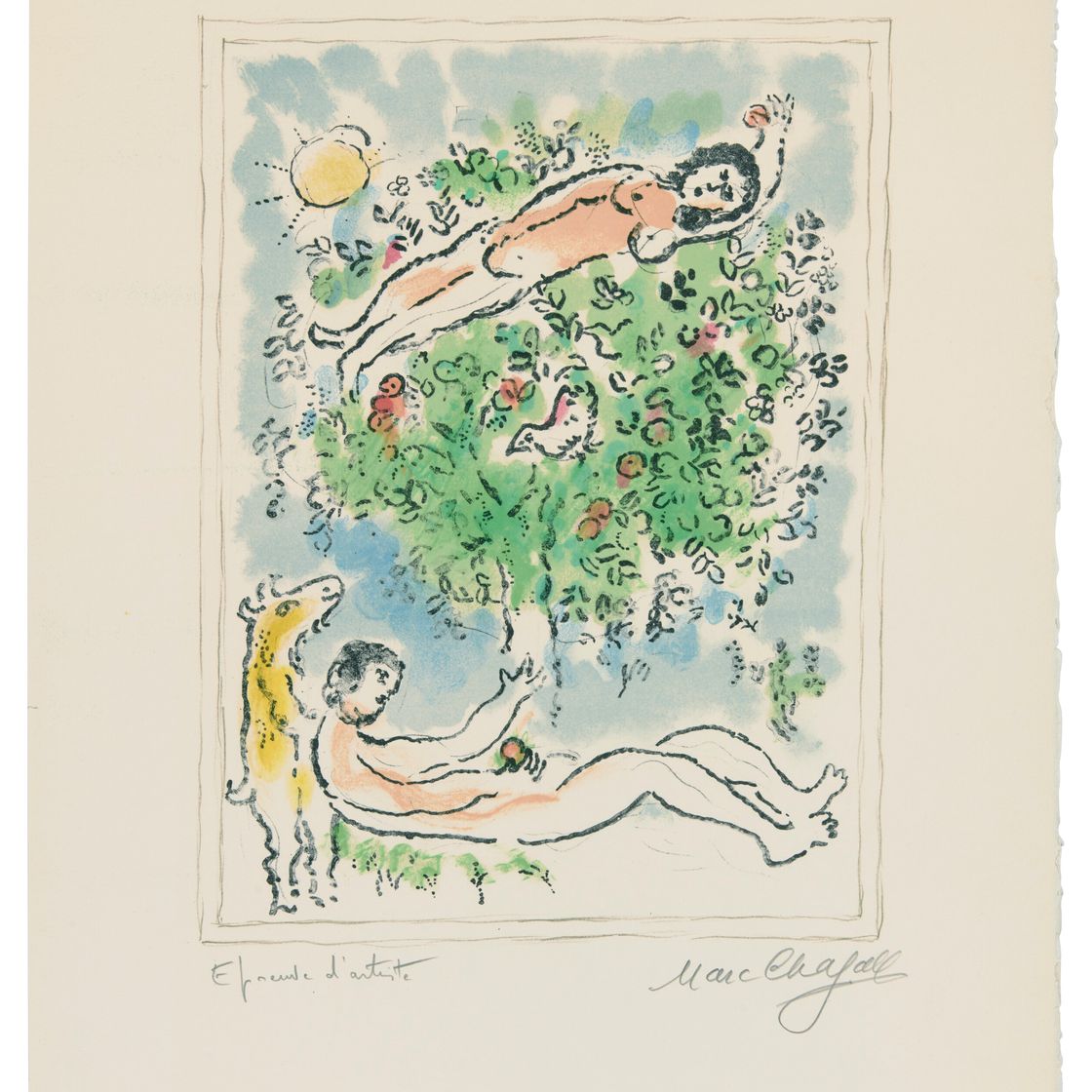 Marc Chagall — Цветок дерева II