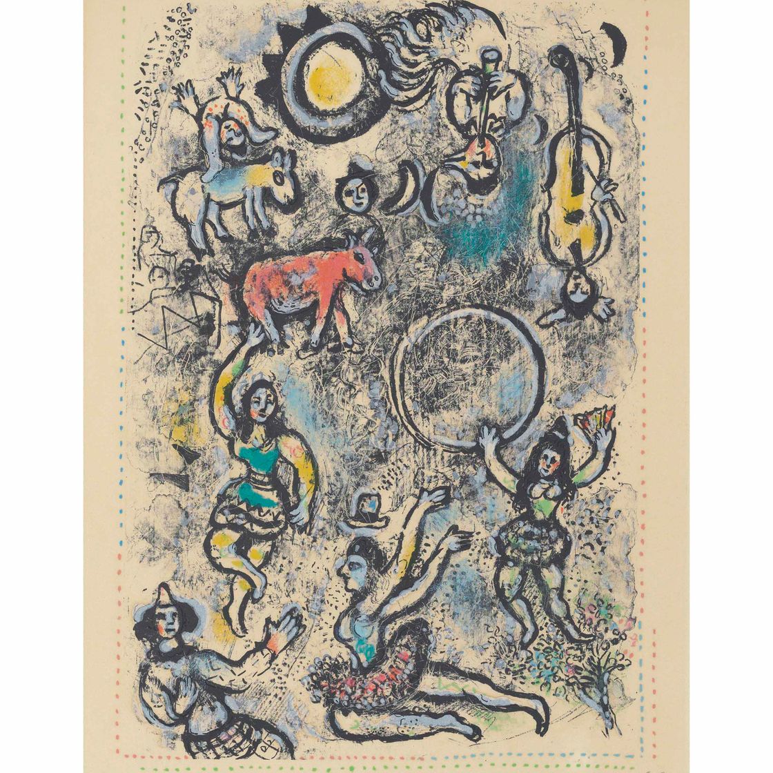 Marc Chagall — Сальтимбанки