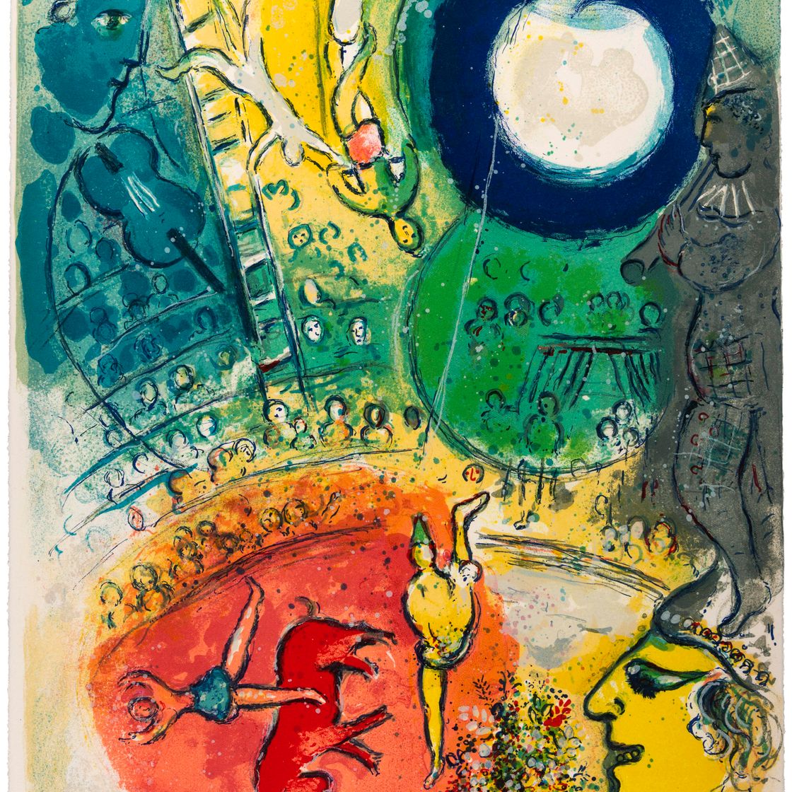 Marc Chagall — Le Cirque : одна тарелка