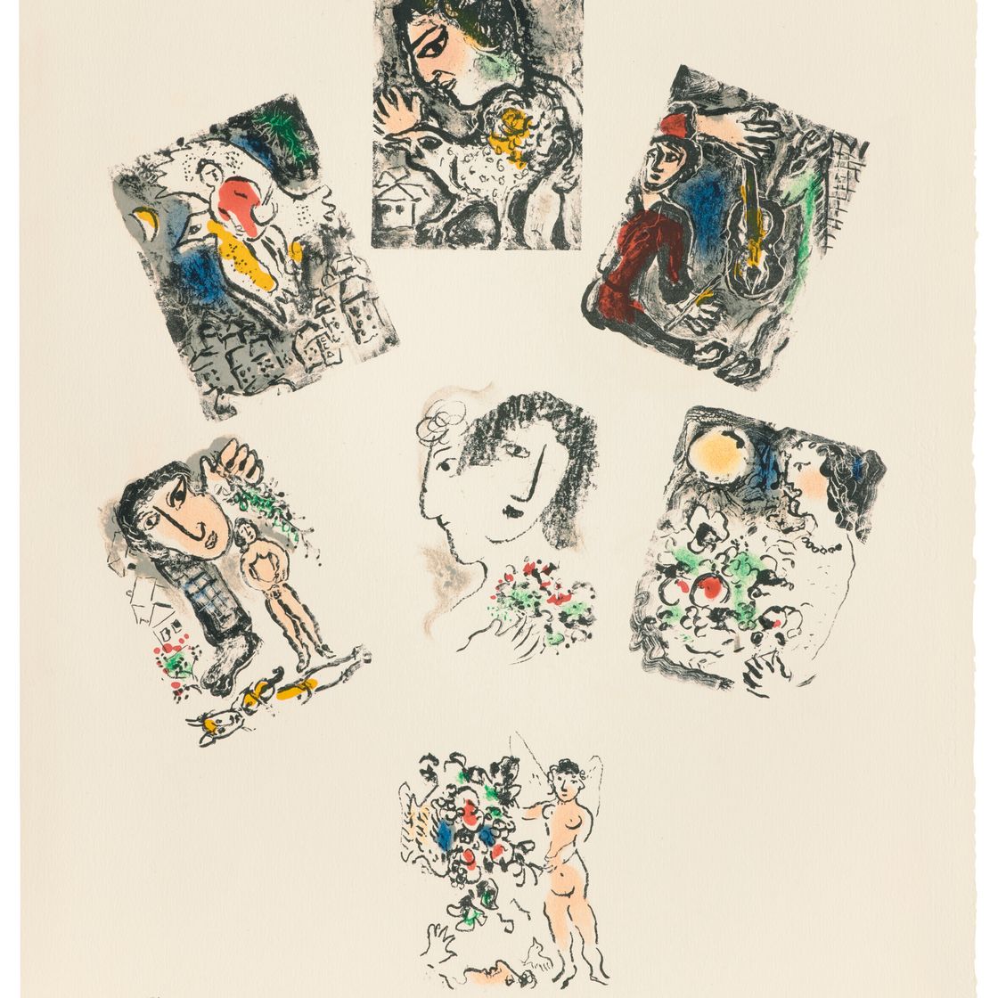 Marc Chagall — Милая Анни