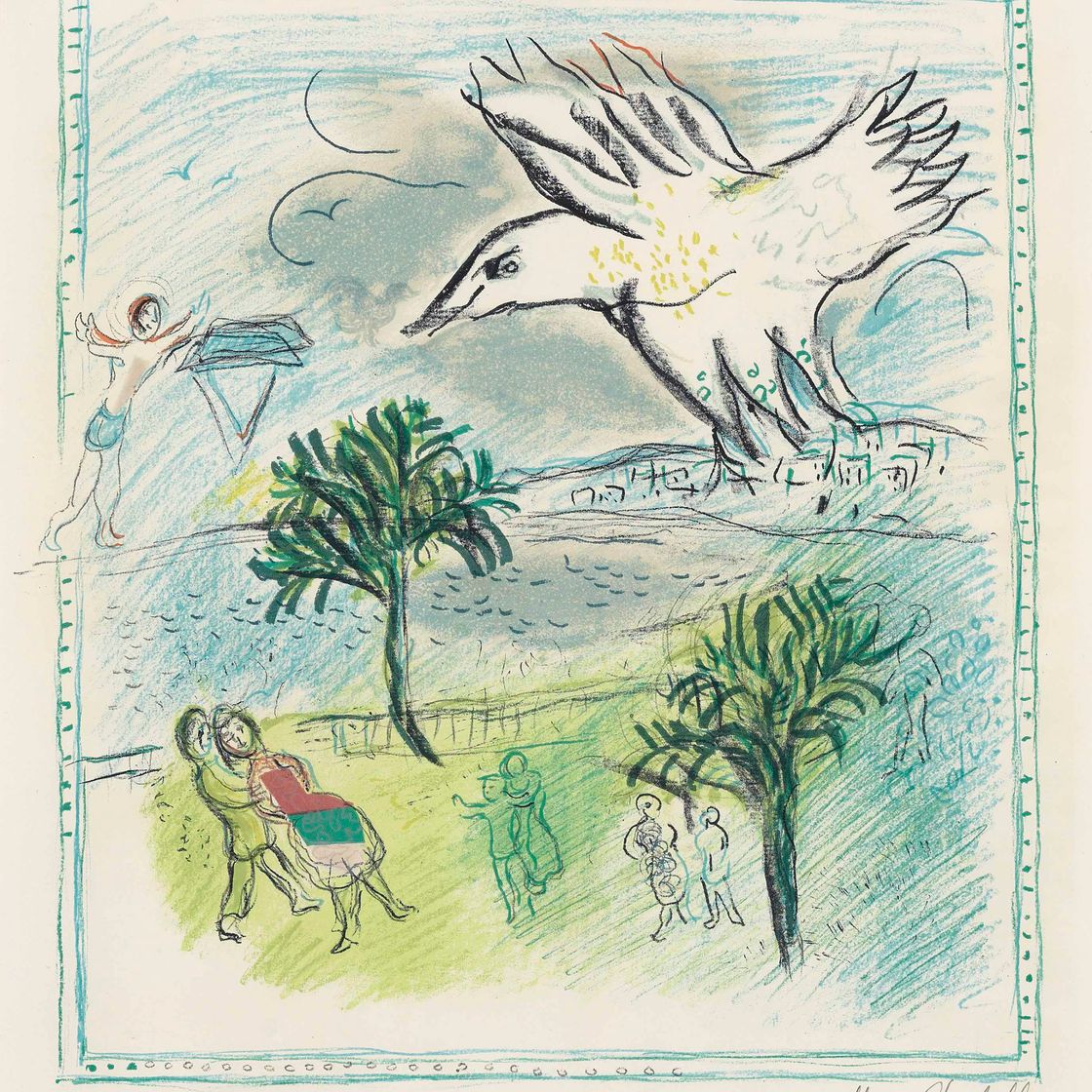Marc Chagall — Гранд-Корниш