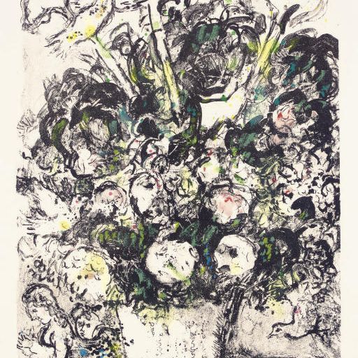 Marc Chagall — Белый букет (M. 579)