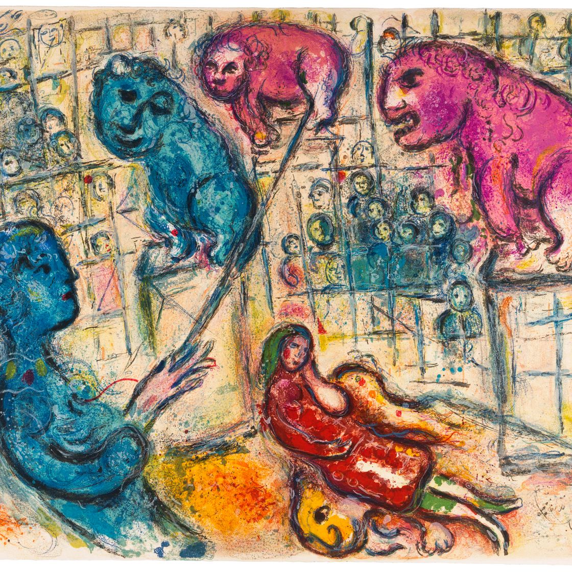 Marc Chagall — Le Cirque : одна тарелка