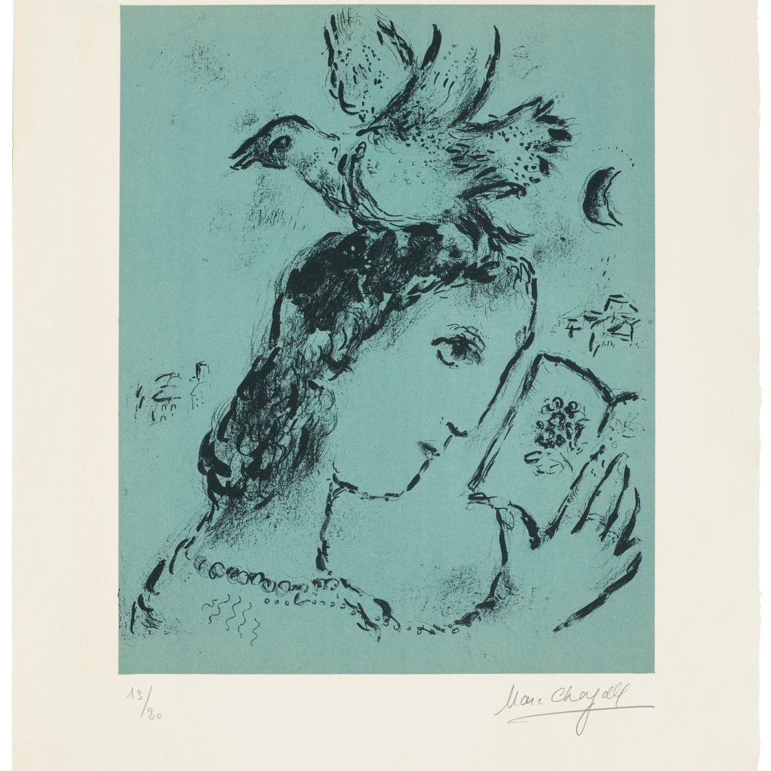 Marc Chagall — Дань уважения Эльзе Триоле