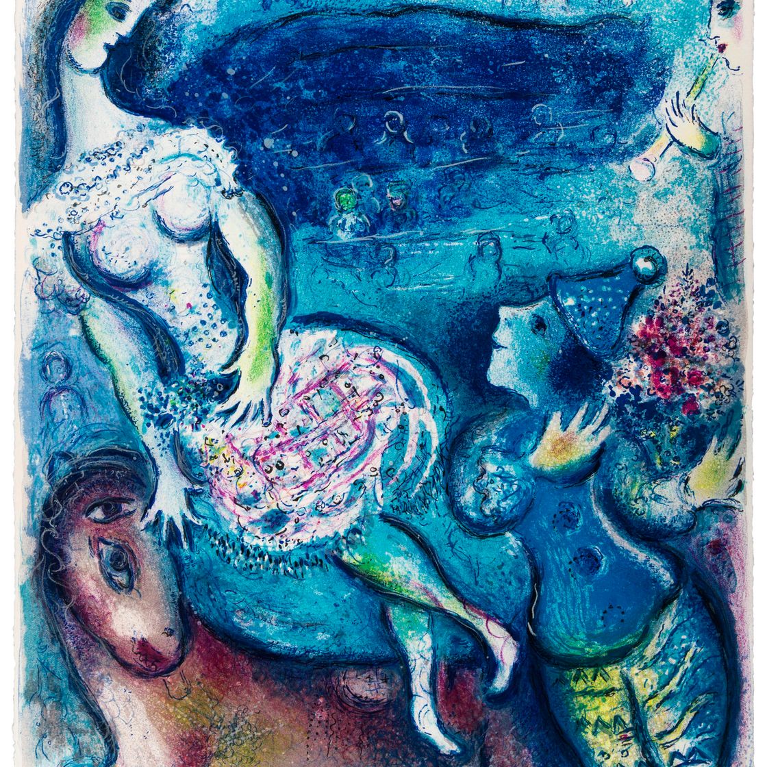 Marc Chagall — Le Cirque : одна тарелка