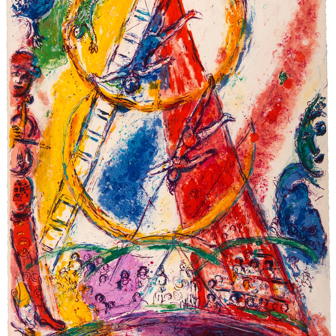 Marc Chagall — Le Cirque : одна тарелка