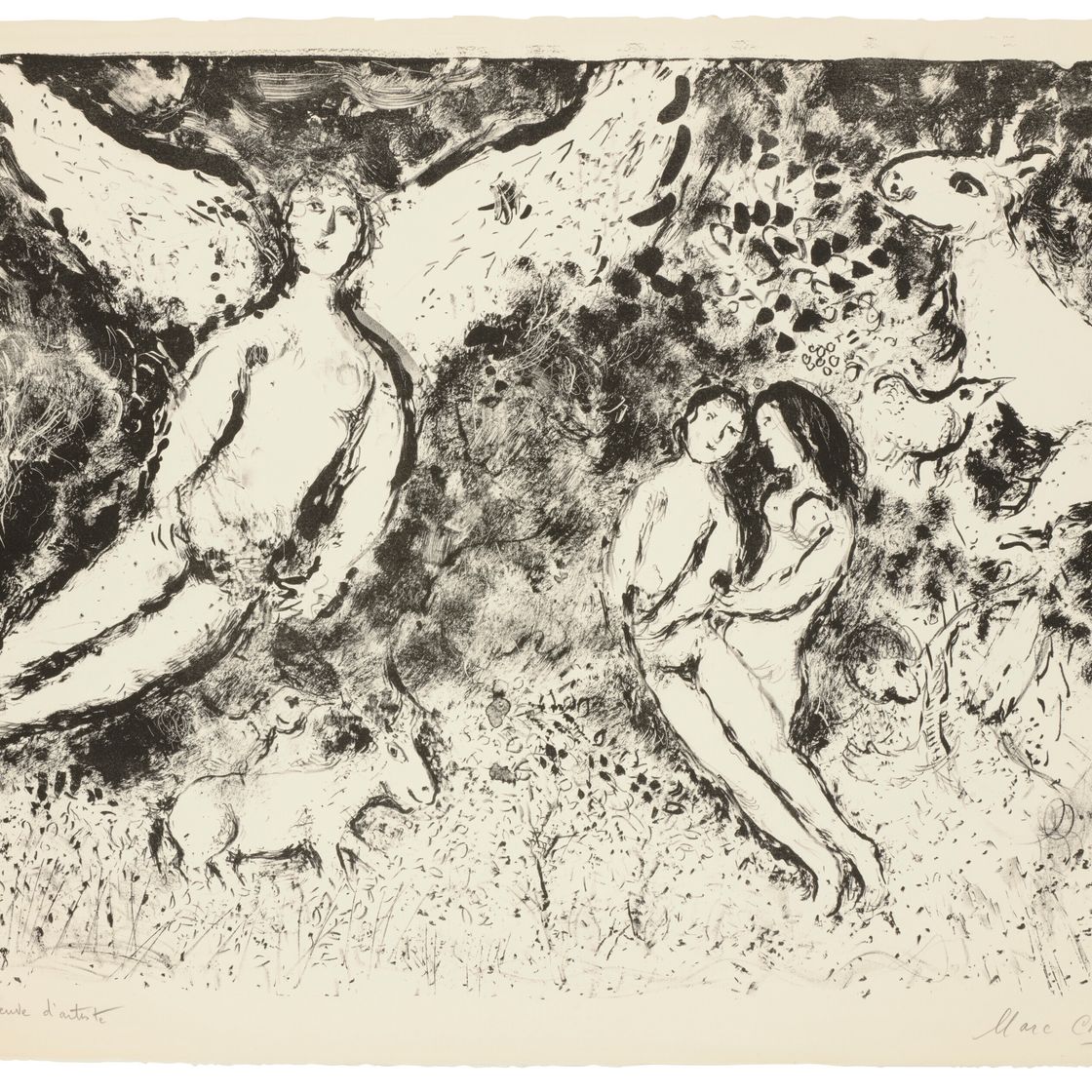 Marc Chagall — Омбре с просветлением