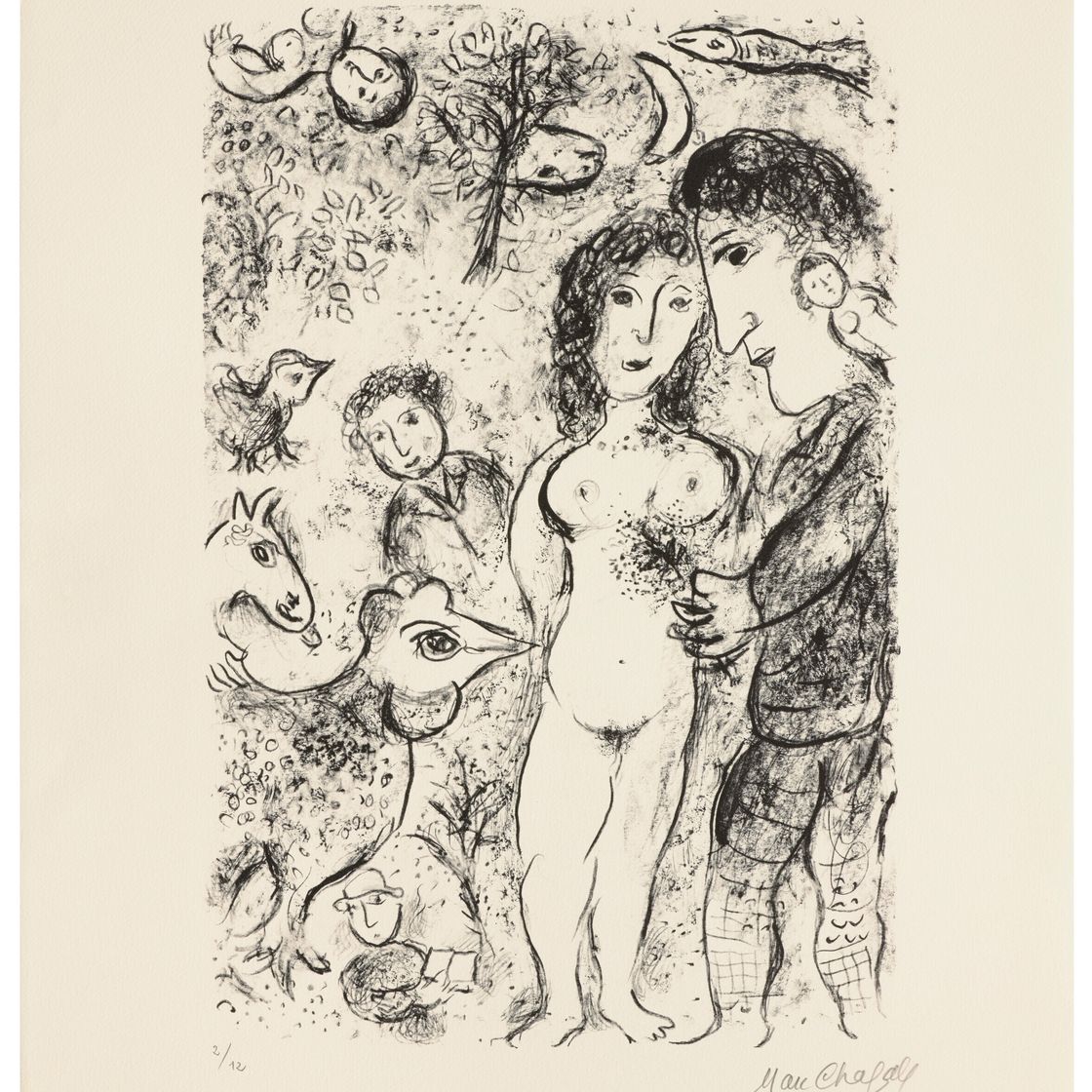 Marc Chagall — Сувенир для печати