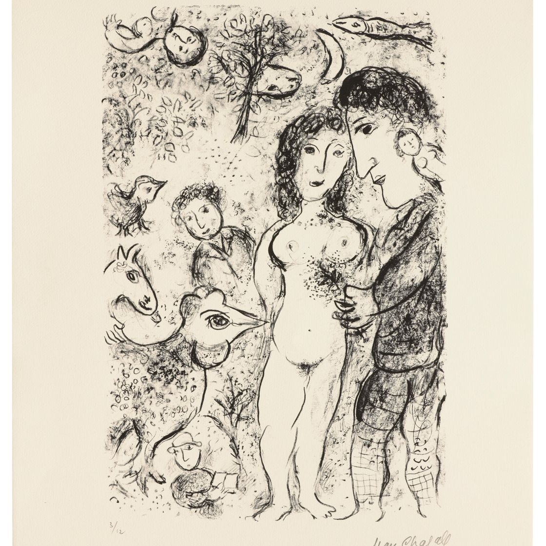 Marc Chagall — Сувенир для печати