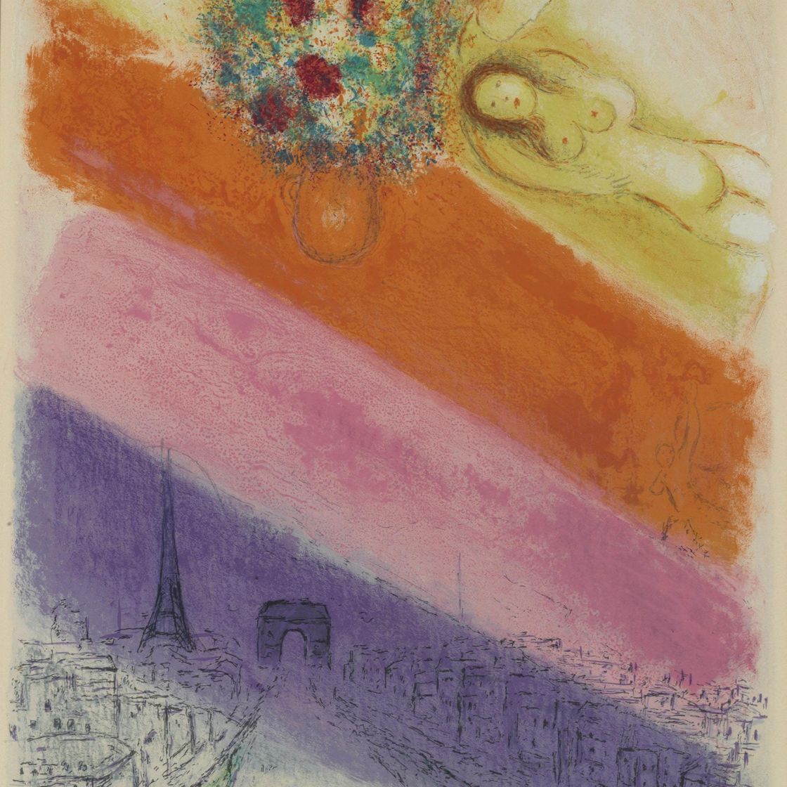 Marc Chagall — Елисейские поля (Шарль Сорлье, 6)