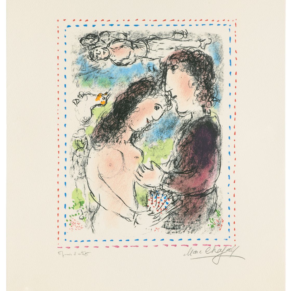 Marc Chagall — Чувство любви
