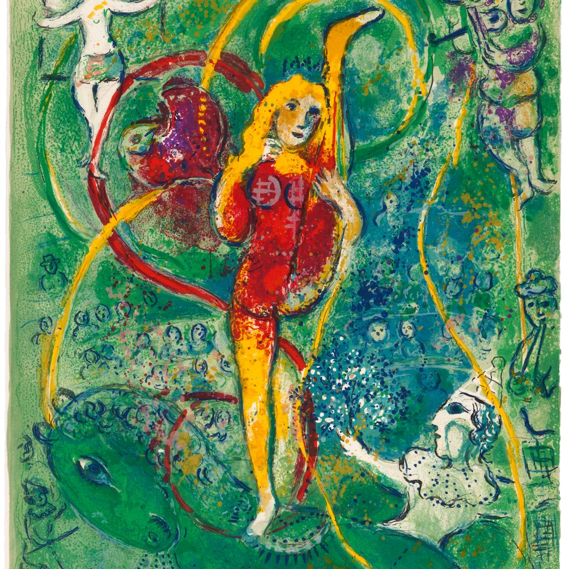 Marc Chagall — Le Cirque : одна тарелка