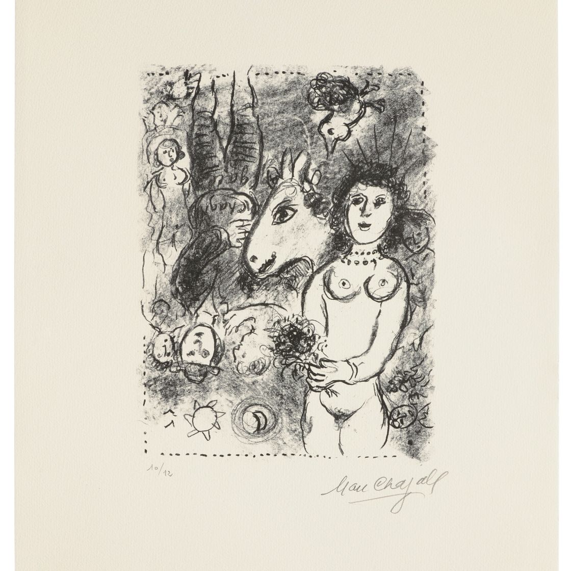Marc Chagall — Ну и маленький букет