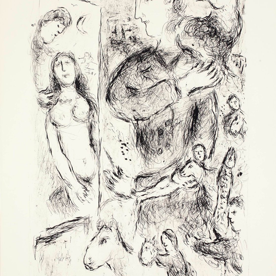 Marc Chagall — Креация (M. 971)