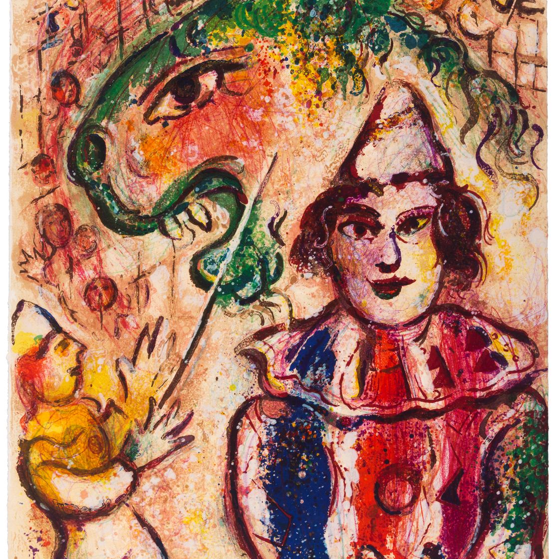 Marc Chagall — Le Cirque : одна тарелка