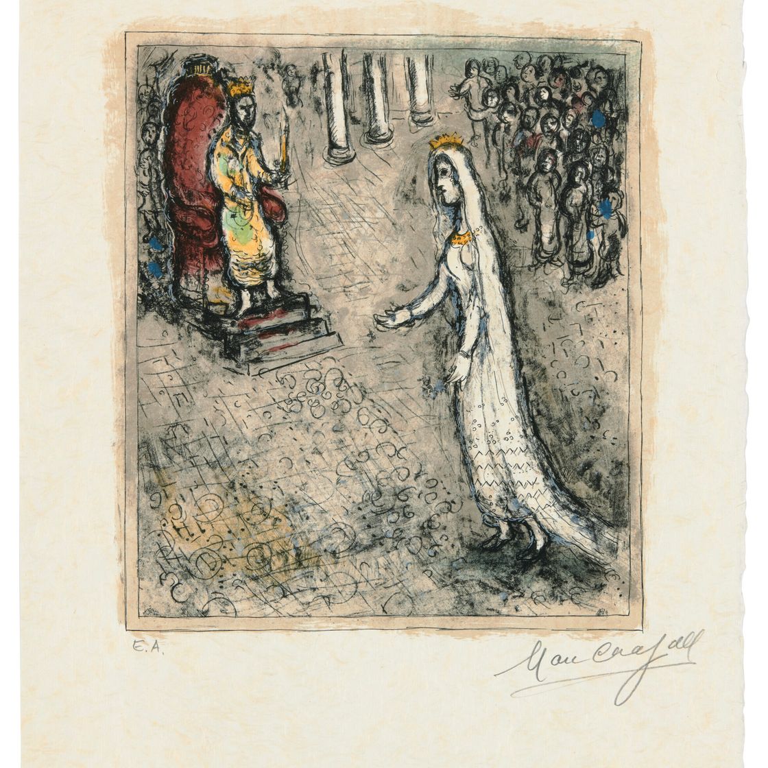 Marc Chagall — Эстер