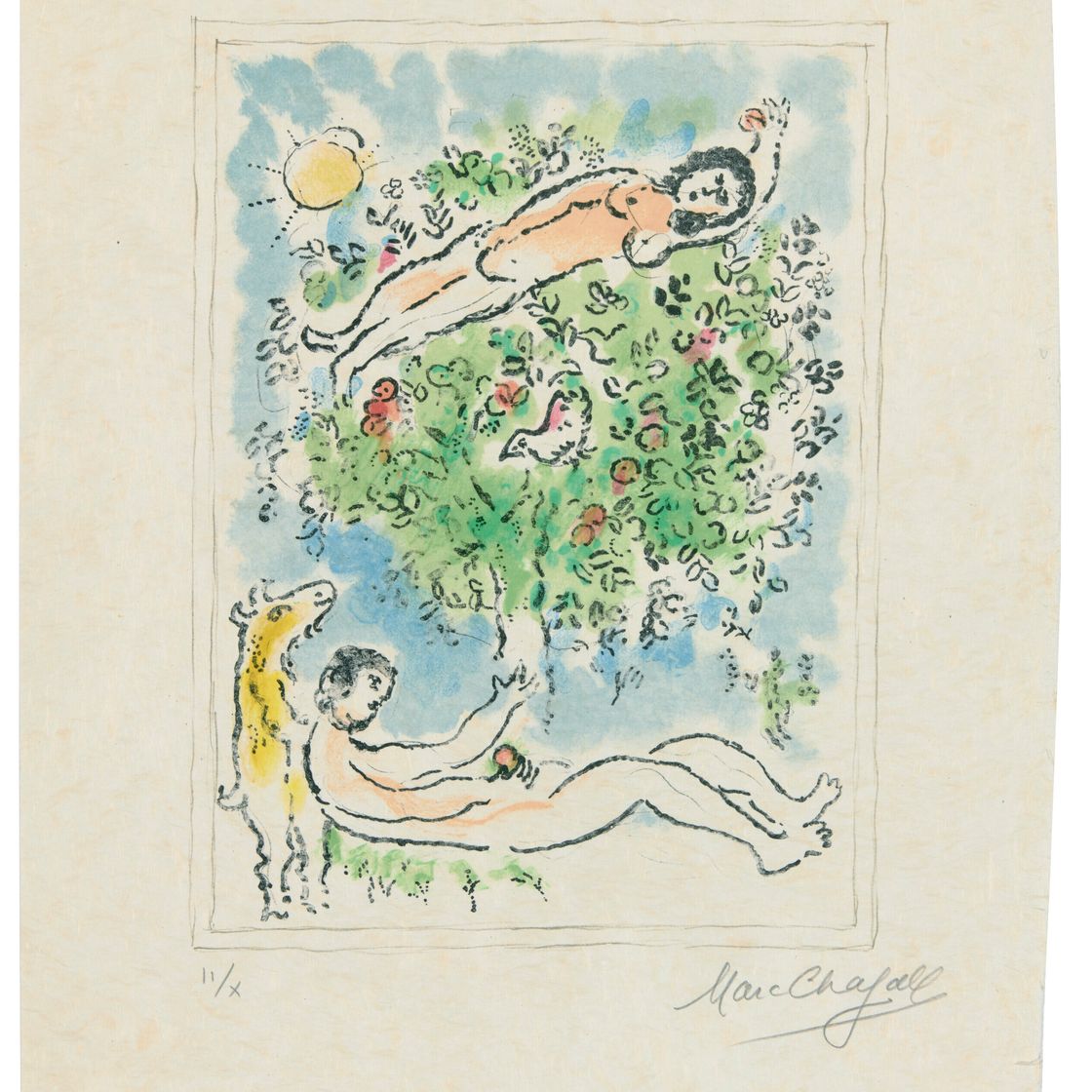 Marc Chagall — Цветок дерева II