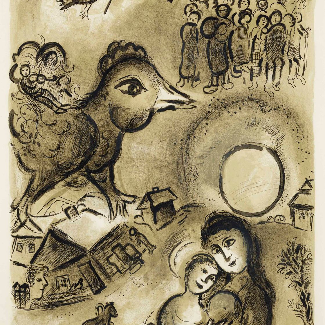 Marc Chagall — Фантастическая деревня