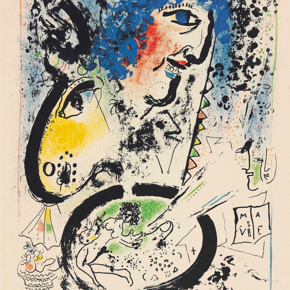 Marc Chagall — Автопортрет