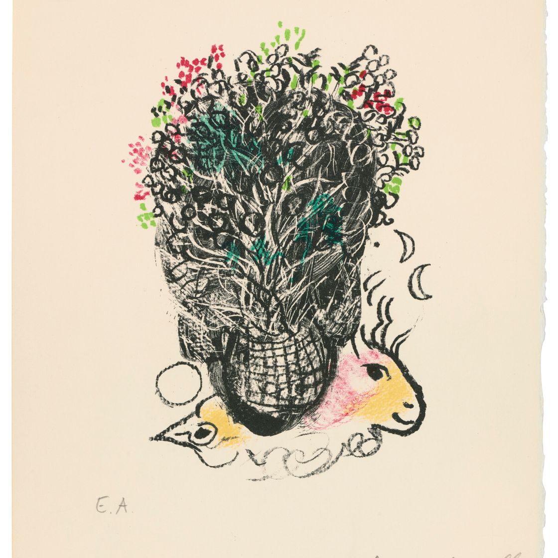Marc Chagall — Букет цветов Фернана