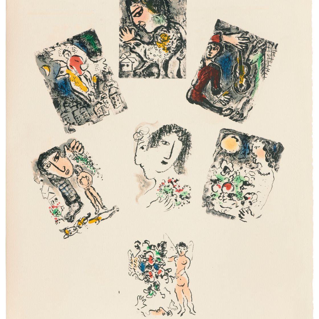 Marc Chagall — Милая Анни